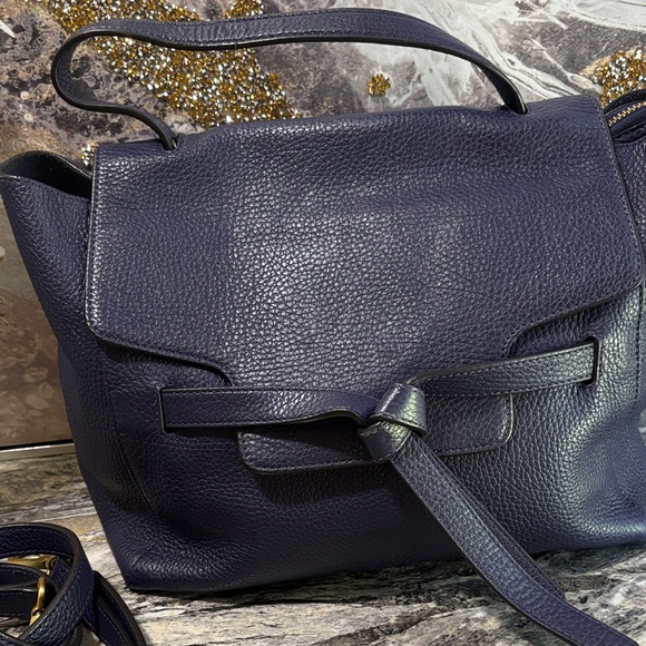 Annabella Midnight Blue Shoulder Bag - Picture 1 of 4